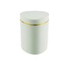 Round/Triangle Mini Desktop Trash Can Press Type Plastic Waste Bin Desk Storage Box  Home Supplies