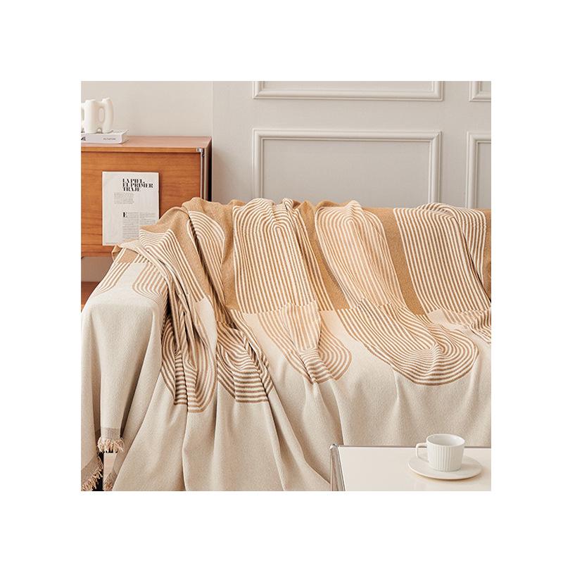 Чехол для дивана из синели: Универсальные, многоцелевые, стильные полотенца Ins-Style