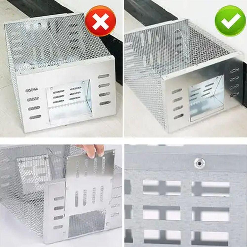 Большая космическая мышеловка, автоматическая крысоловка, клетка, высокоэффективный артефакт для ловли крыс, бытовая техника