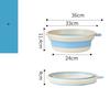 Children's Folding Basin for Household Use, Baby's Hand and Foot Washing Basin, Wall Mounted Foldable Thick Vegetable Washing Basin