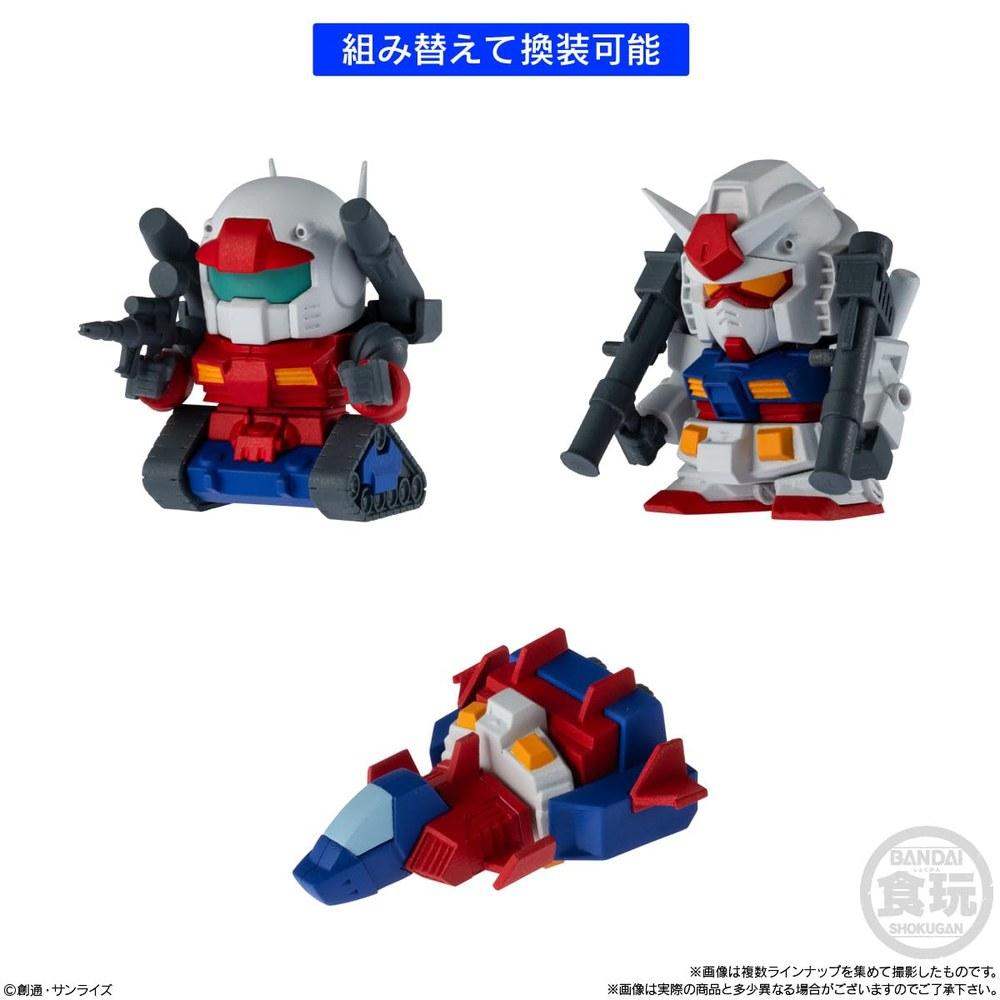 Bandai Mobile Suit Gundam V Operation Biscuit Food Toy Set