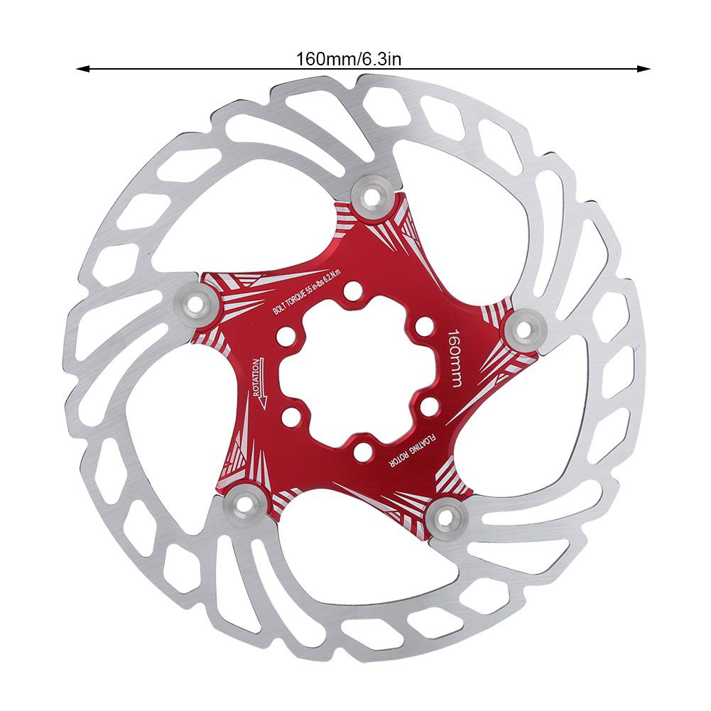 Quality Metal Mountain Bike   160mm Five Nail Disc Brake   Brake Pad Disk