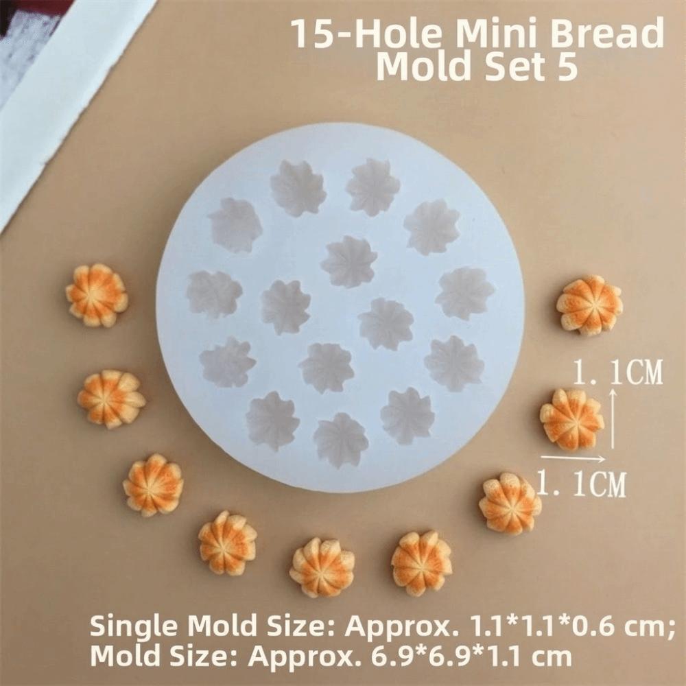 Reusable Cookie Shaped Mold Flexible Resin Mold Baking Tool DIY Baking Tool DIY Baking