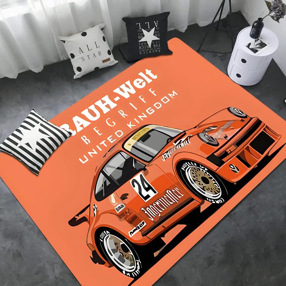 Японский Спортивный Автомобиль Jdm RWB 911 964 933 Окрашенный Входной Коврик для Двери Нордический Стиль Домашний Коврик для Двери Ванная-Туалет Коврики Спальня Декор Коврик
