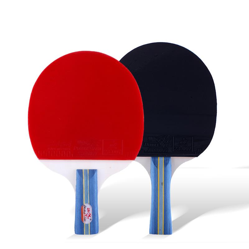 Oem Pisces Table Tennis Racket, Double Racket With Ball Set, Beginner Student Training Completed Racket 236a