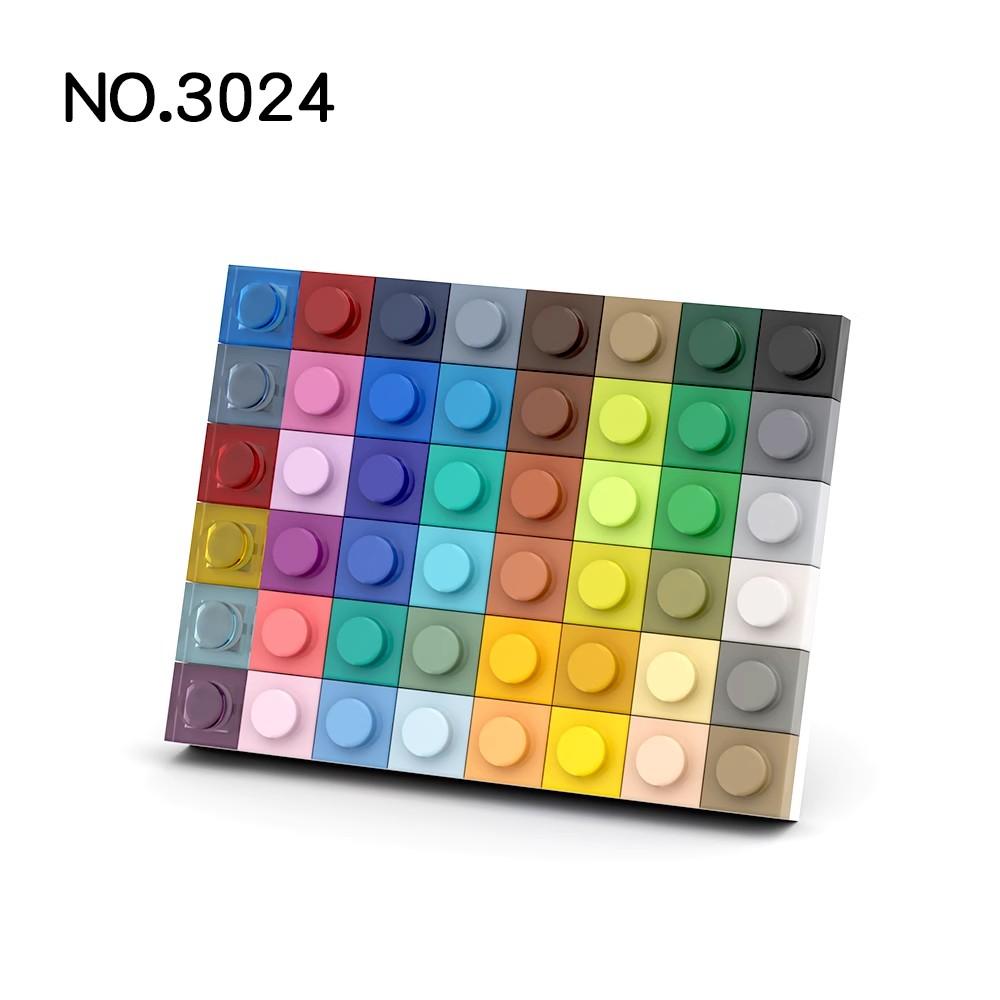 20 шт. Детали MOC 3024 Пластина 1x1 Совместимые Кирпичики DIY Сборка Строительные Блоки Частица Детская Головоломка Мозговая Игрушка Подарок