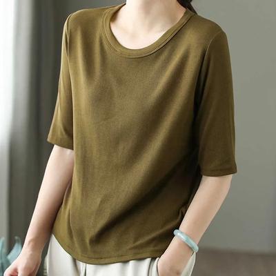 Футболка для женщин, летняя, большого размера, хлопковая футболка, мягкая, свободная, с принтом, повседневная, удобная, пуловер, футболка, топ