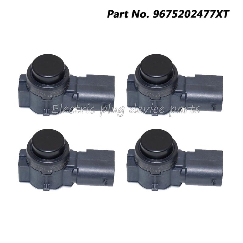 4pcs OEM 9675202477XT 9675202477 PDC Parking Sensor for Peugeot 208 2008 308 II 3008 Expert 1608321780 1609981080 0263013713