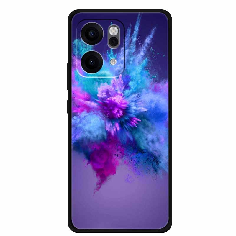 Чехол для Oppo Reno14 Pro 5G Животные Мягкий Силикон ТПУ Чехлы для Телефона Задняя Крышка для Oppo Reno 14 Лев Ударопрочный Крутой Волк Capa