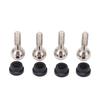 4933 RC Pivot Ball Bushing RC Car Pivot Ball Set for Traxxas EMaxx Remote Control Car