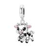 Orstarry 925 Silver Sausage Dog Animal Beads Original Pendants Bracelet Charm Jewelry Party DIY Trendy Gifts