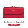 For Hyundai Car Styling Trunk Storage Box Felt Cloth Organizer Foldable Stowing Tidying Bag Ioniq Sonata Elantra Solaris Creta AF2