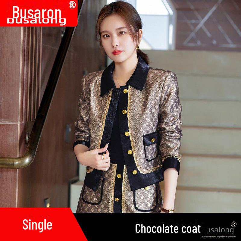 Busaron Women's Formal Long-Sleeved Suit & Trousers for Interviews and Sales Work