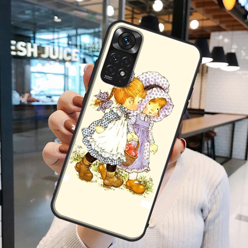 Чехол с рисунком Sarah Kay для Xiaomi Redmi Note 12 8 9 10 11 Pro Note 12S 11S 10S 9S Redmi 10C 10A 9C 12C