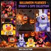 Плюшевая игрушка на Хэллоуин, мягкая плюшевая фигурка животного для украшения праздничной вечеринки, коллекционная плюшевая кукла с цилиндром и плащом