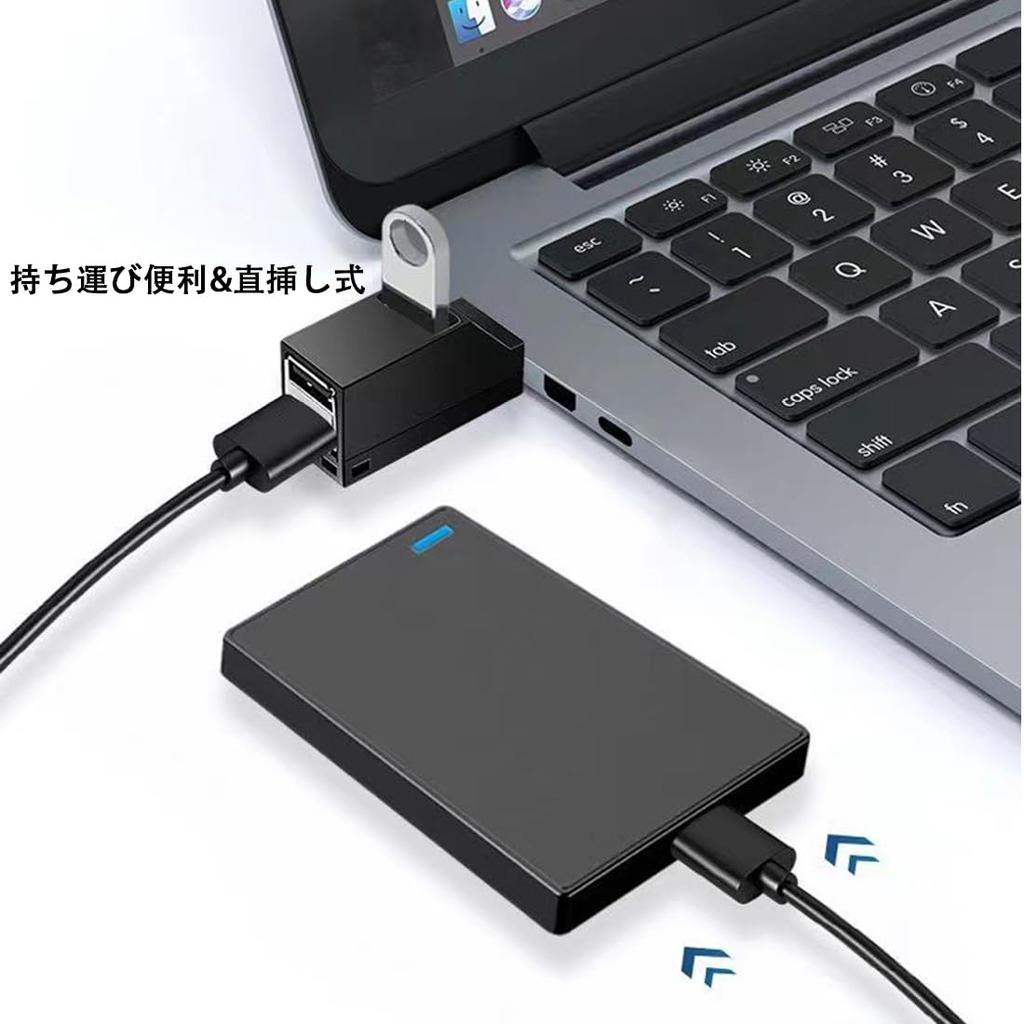 USB Прямой USB USB Комбо USB-концентратор для USB-порта Высокий и Совместимый с и Windows 3-портовый концентратор, Крепление, 3.0 + 2.0 Концентратор, Ультракомпактный, Расширение, Скорость,
