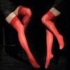 Gay Leggins Sexy Men Women Oil Shiny High Stockings Vintage Glossy Stocking Tight Shaping Elastic Stockings Overknee Plus Size