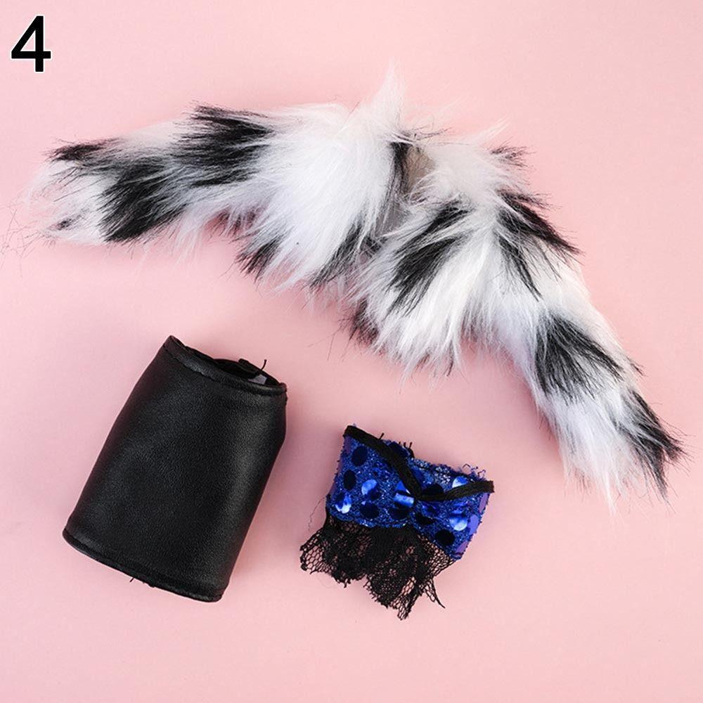 1 Set 30cm DIY Doll Accessories Dolls Skirt Girl Clothes Casual Wear Plush Coat