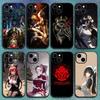 Чехол для телефона Overlord-D A-Anime для iPhone 17 12 13 14 15 16 Pro Max Plus Классический черный мягкий чехол