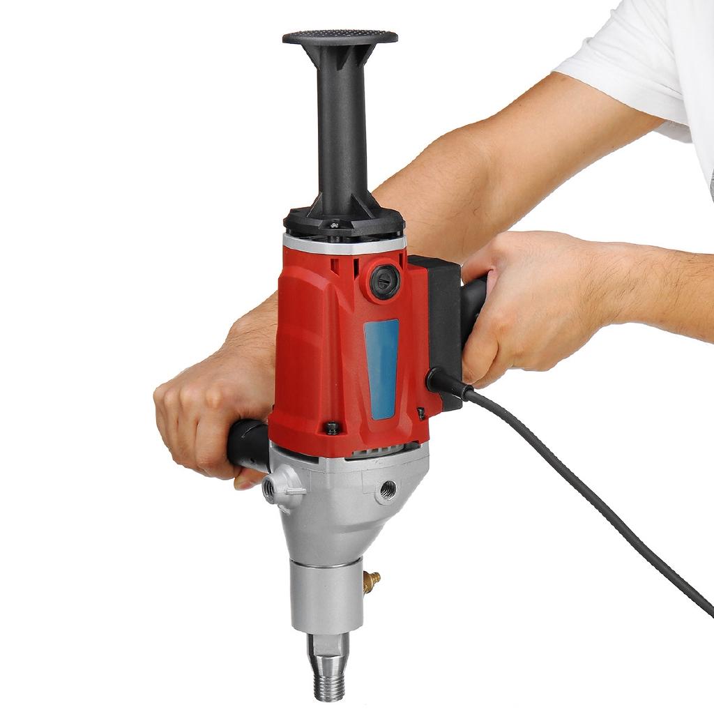 2100W Handheld Core Drill Wet Concrete Core Drilling Machine 2100W Electric Core Drill Stepless Speed Concrete Diamond