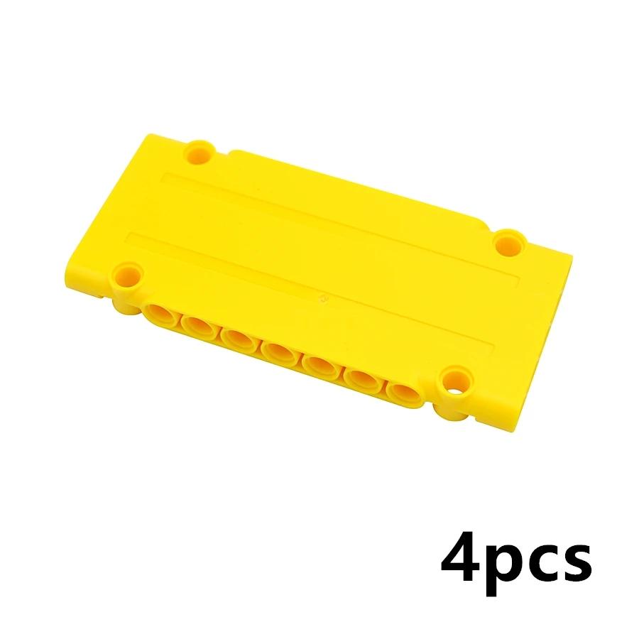 Технический Кирпич Набор Модульная Игрушка Идеально Подходит для MOC Хай-Тек 4 Шт Части Панель Пластина 5 x 11 x 1 Отверстия Строительные Кирпичи 64782 15458