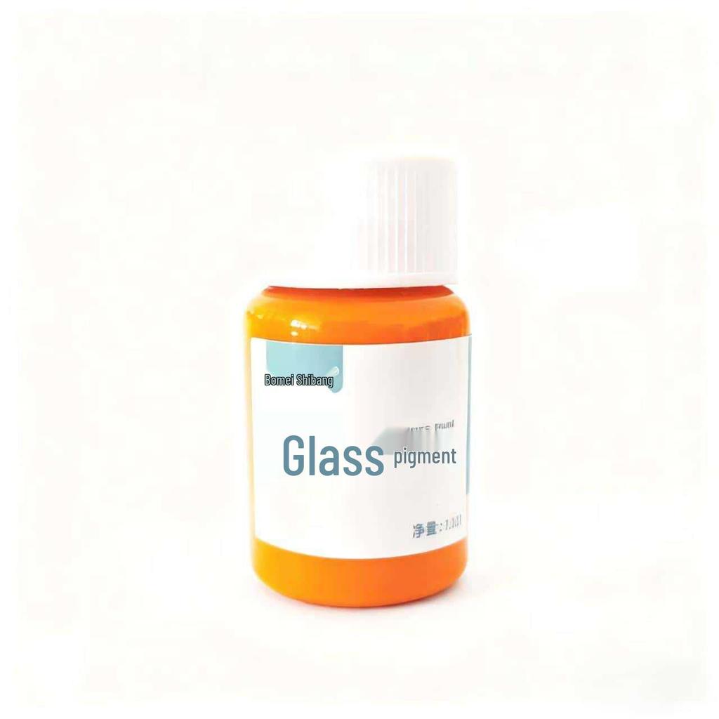 20ml Children's Non-Bake Glass Paint for DIY & Creative Glass Decoration - Waterproof & Handmade
