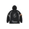 Supreme Футбольная майка с капюшоном 'Черно-белая' Мужская SUP-FW23-026