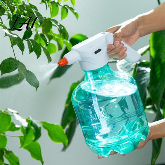 Cleaning Spray Bottle Electric Bottle 3L Plant Mister with Spraying Rod USB Indoor Outdoor Garden Rechargeable Automatic Water Sprayer for