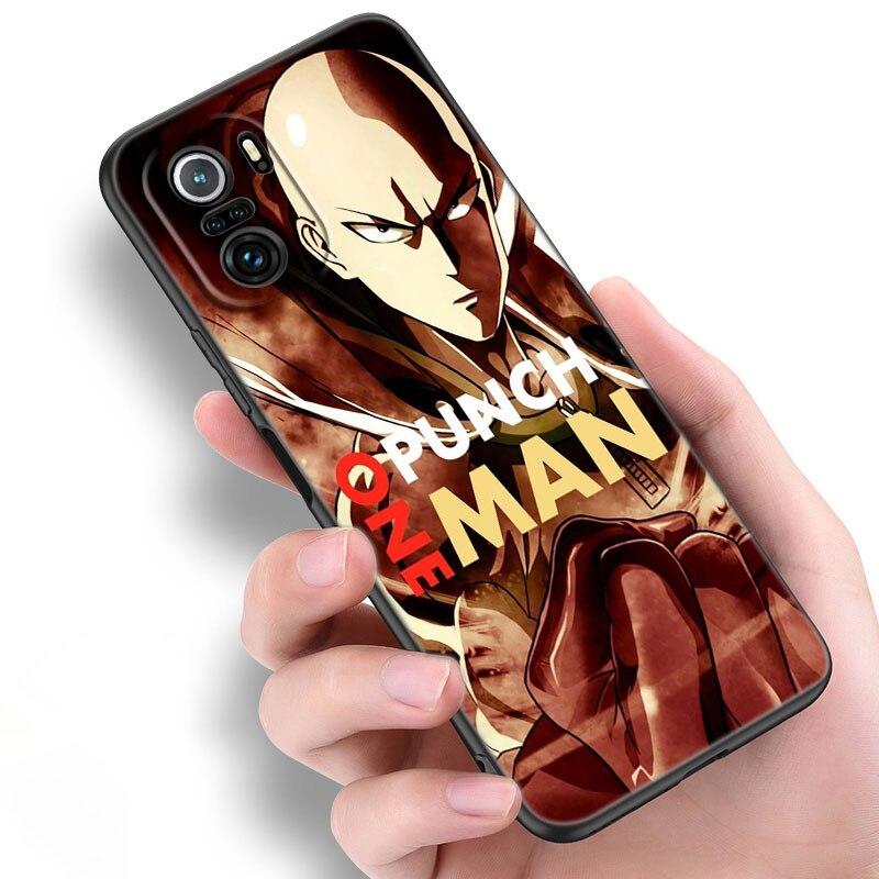 Чехол для телефона с аниме One-Punch Man для Xiaomi Mi POCO X3 NFC GT M4 M3 12 11T 10T Pro A3 11 Lite NE 5G 12X 11i F3, мягкий черный чехол