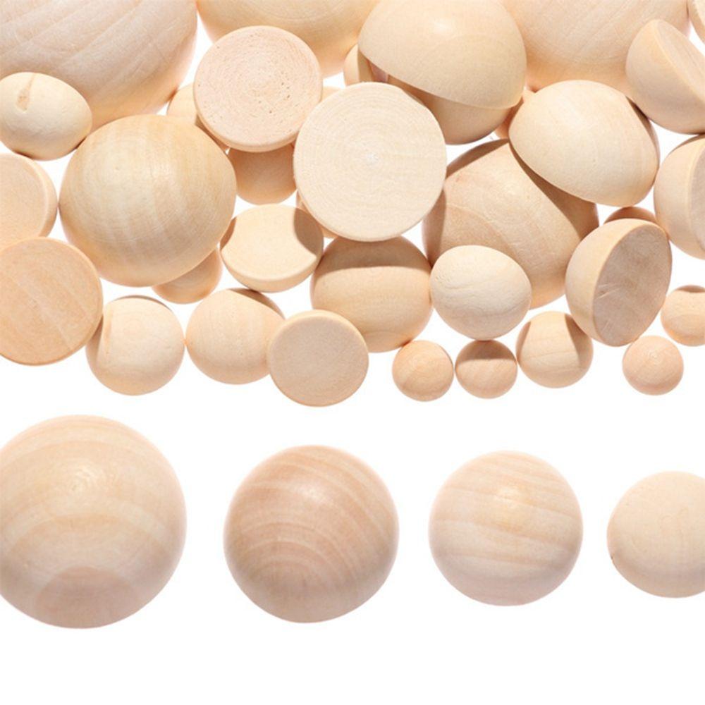 Handmade Semi-Spherical Eco-Friendly Loose Beads Craft Balls Graffiti Accessories Balls Bead