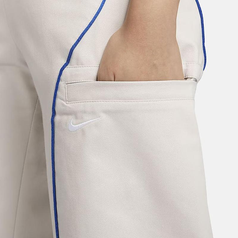Nike Спортивная одежда SS24 Повседневные брюки Женские Белые FN1950-072