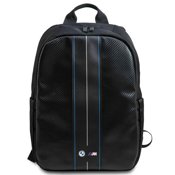 BMW Backpack BMBP15COMSCAKL 16" Black Carbon Blue Stripes