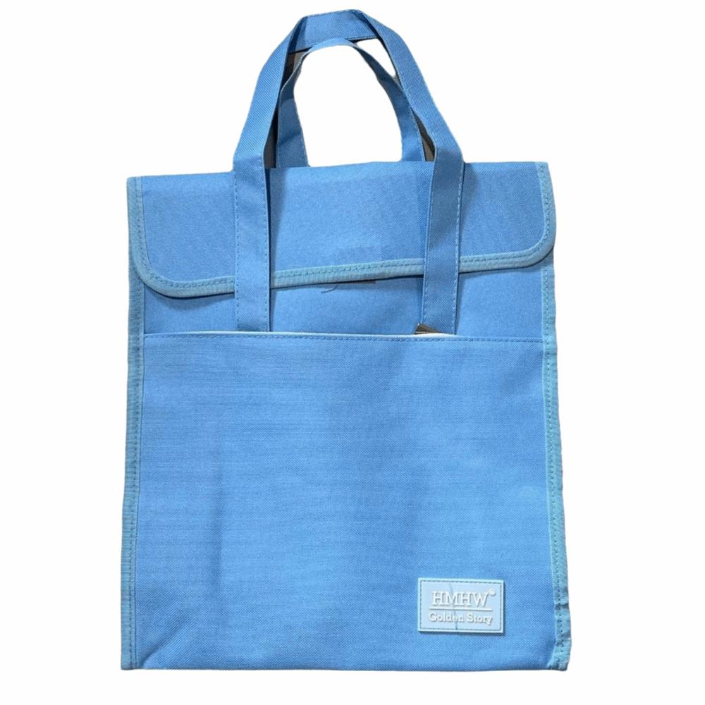 Storage Bag A4 Document Bag File Organizer School-bags Simple Leisure Handbag Office