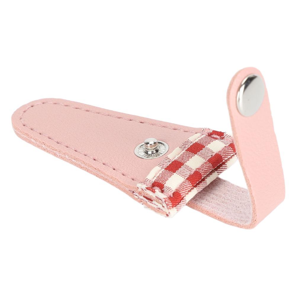 Protective Scissors Protective Cover Color Lattice PU Leather Scissors Cover For Sewing