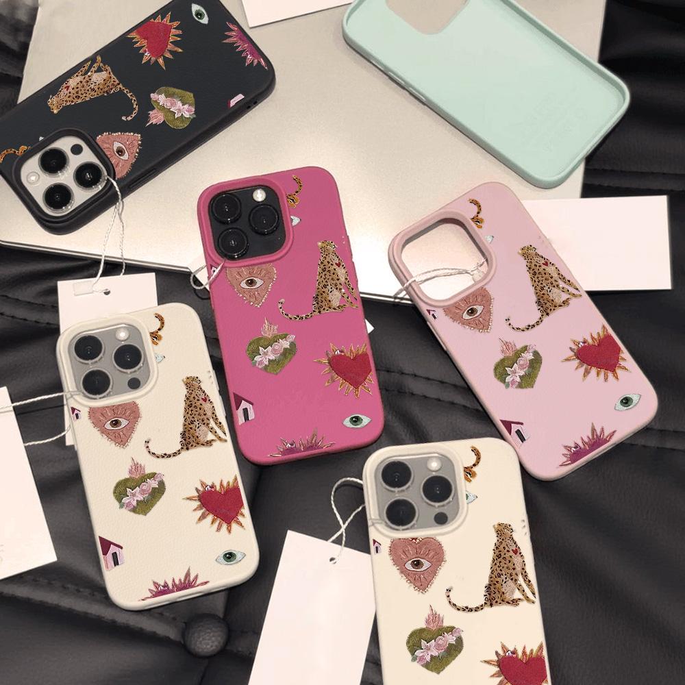 Skin-feel Phone Case for iPhone 11 13 16 Pro Max iPhone XR XS Max 14 15 Pro Max 12 13 Pro Max 16 Plus 13 Pro 14 Pro Cartoon Painted Macaron Colors