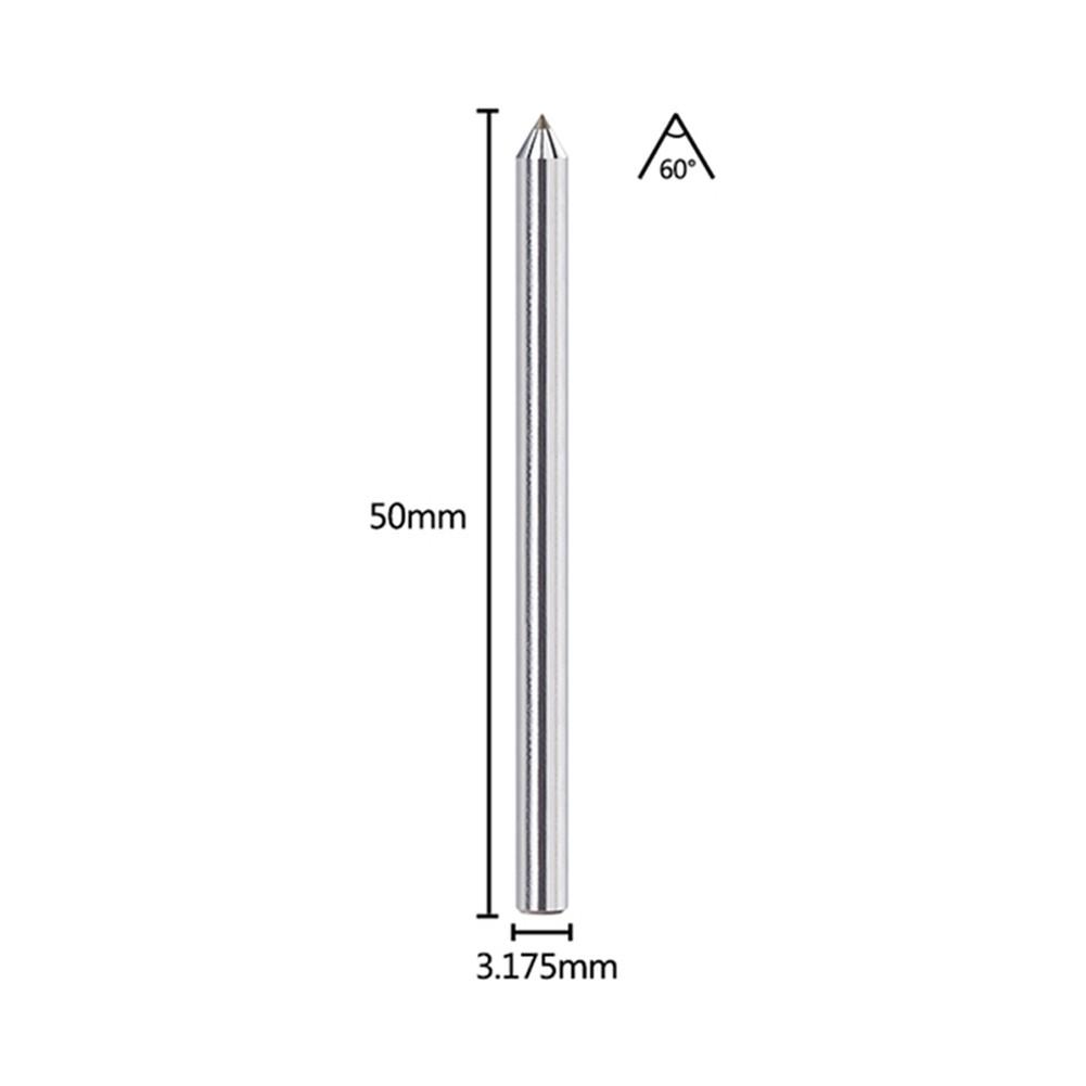 3,175 мм Гравировальный Бит Резьба Фрезерный ЧПУ Алмазная Точка