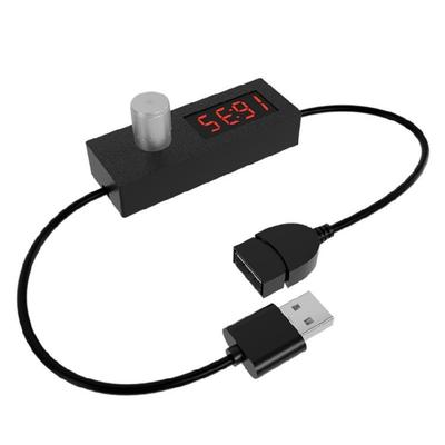 Удобный USB-таймер для переключения шнура. Наслаждайтесь точным контролем отключения питания для электронных устройств, таких как вентилятор и лампа.