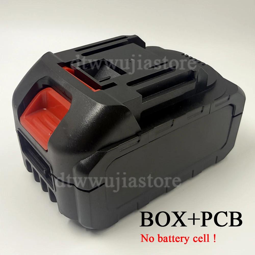 Пластиковый корпус для хранения Li-ion аккумуляторов с платой защиты PCB BMS. Неоригинальный. Для Makita, для Lomvum, Zhipu, Hongsong, Jingmi.
