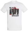 Monty Black Knight T-Shirt Monty Fun TV Python and the Holy Scratch Grail
