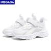 Дышащая детская маленькая белая обувь для мальчиков и девочек, новая весенне-летняя детская повседневная обувь с сеткой, нескользящая спортивная прогулочная обувь