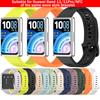 Силиконовый ремешок с металлической пряжкой Для Huawei Band 11/11Pro/NFC Браслет Аксессуары для умных часов Замена Наручный браслет correa Huawei Band 11/11Pro/NFC