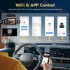1080P WiFi Видеорегистратор для автомобиля с 3/4 объективами 360° Автоматический черный ящик Ночное видение 24-часовой мониторинг парковки Видеорегистратор для безопасности транспортного средства