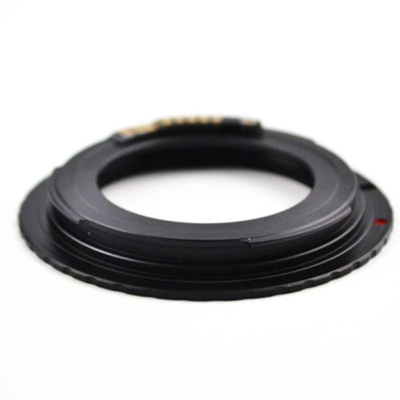 Black M42 Chips Lens To Canon EOS EF Mount Ring Adapter AF III Confirm