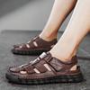 Men's Leather Sandals Outdoor Sport Sandals Casual Shoes Summer