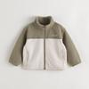 Mark Jenny Boys and Girls Outdoor Color-Blocked Double-Sided Fleece Jacket Kidsren's Spring & Fall Stand-Up Collar Top 241062