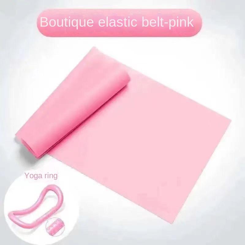 Yoga Tension Strap Elastic Band Sheet Resistance Beginner Professional Open Shoulder Thin Back Workout Stretching