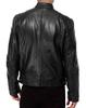 European and American men's clothing men's leather jacket male teen stand-up collar punk men's locomotive leather jacket plus logo