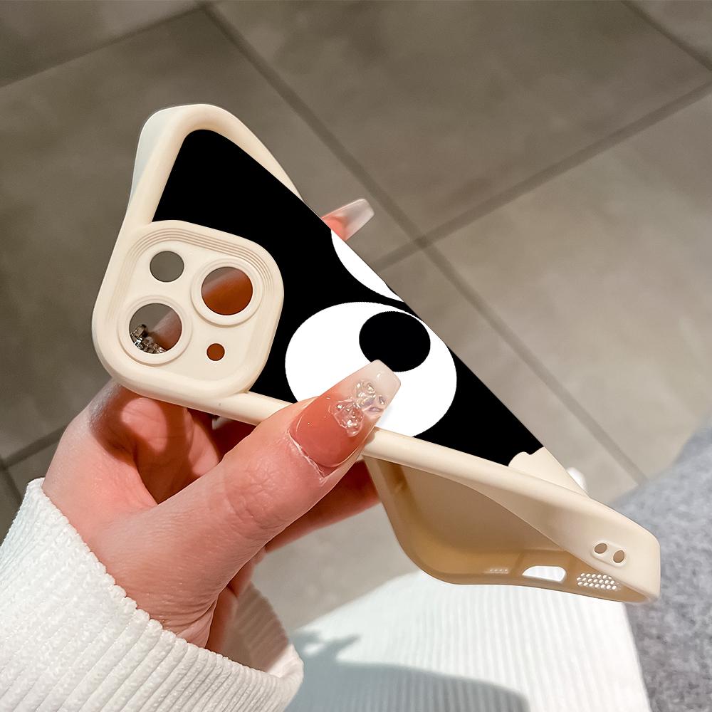 Мягкие силиконовые квадратные лестницы с мультяшным узором, полное покрытие, защита камеры, противоударный чехол для iPhone Infinix Tecno Vivo