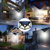 4/6/8/10PCS Outdoor Solar Wall Lights with Motion Sensor IP65 Waterproof 100 LEDs Solar Powered for Garden Yard Street Lighting