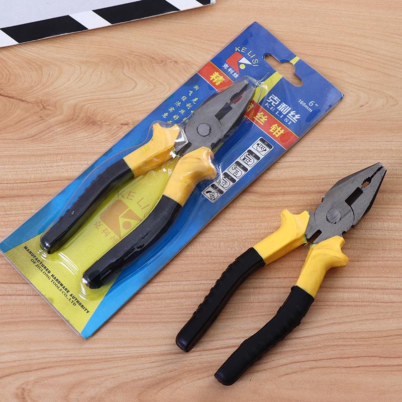 6-дюймовые плоскогубцы с игольчатыми губками, плоскогубцы для проволоки, хозяйственный инструмент